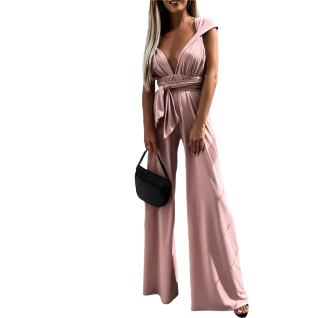 AURELIA™ | Combinaison d'été sans manches à revers pour femmes