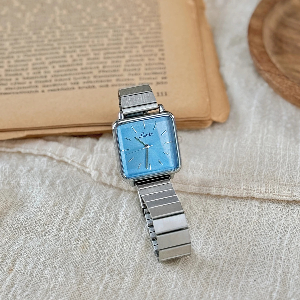 SERELLAMC | Montre rétro plaquée or