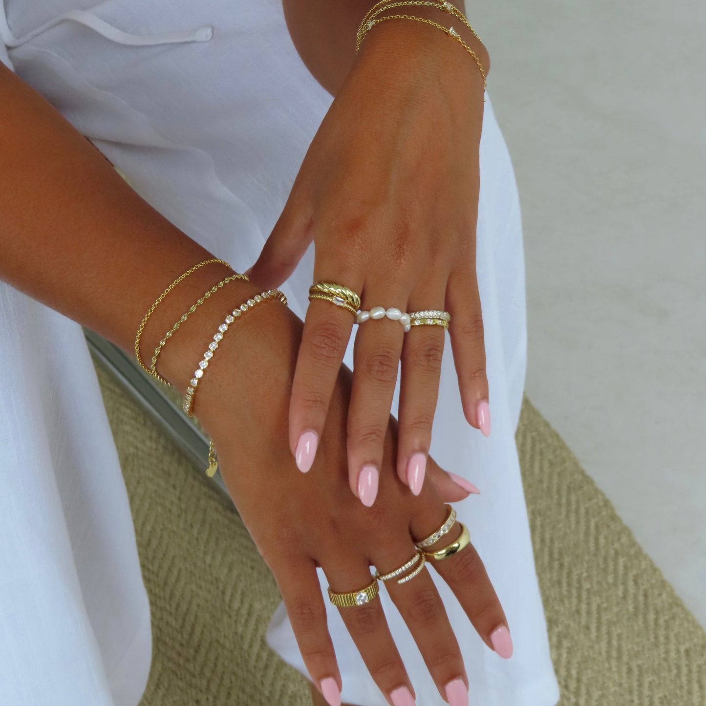 AUREA™ | Bague en cristal ou plaqué