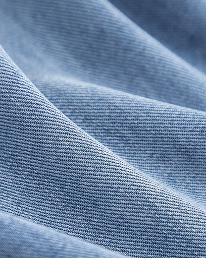 NOÉLIA™ | Manteau en denim et en daim