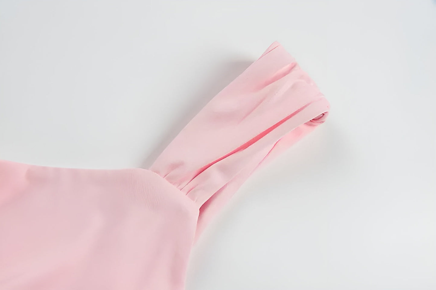 MARVA™ | Robe midi avec nœud dans le dos