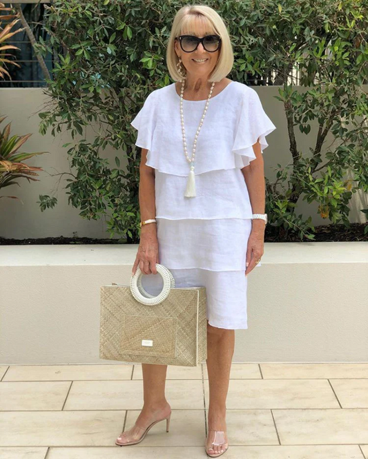 ANAËLLE™ | Robe bohème à volants fantaisie