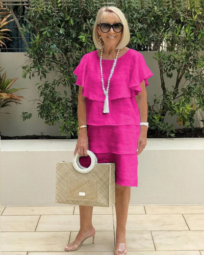 ANAËLLE™ | Robe bohème à volants fantaisie