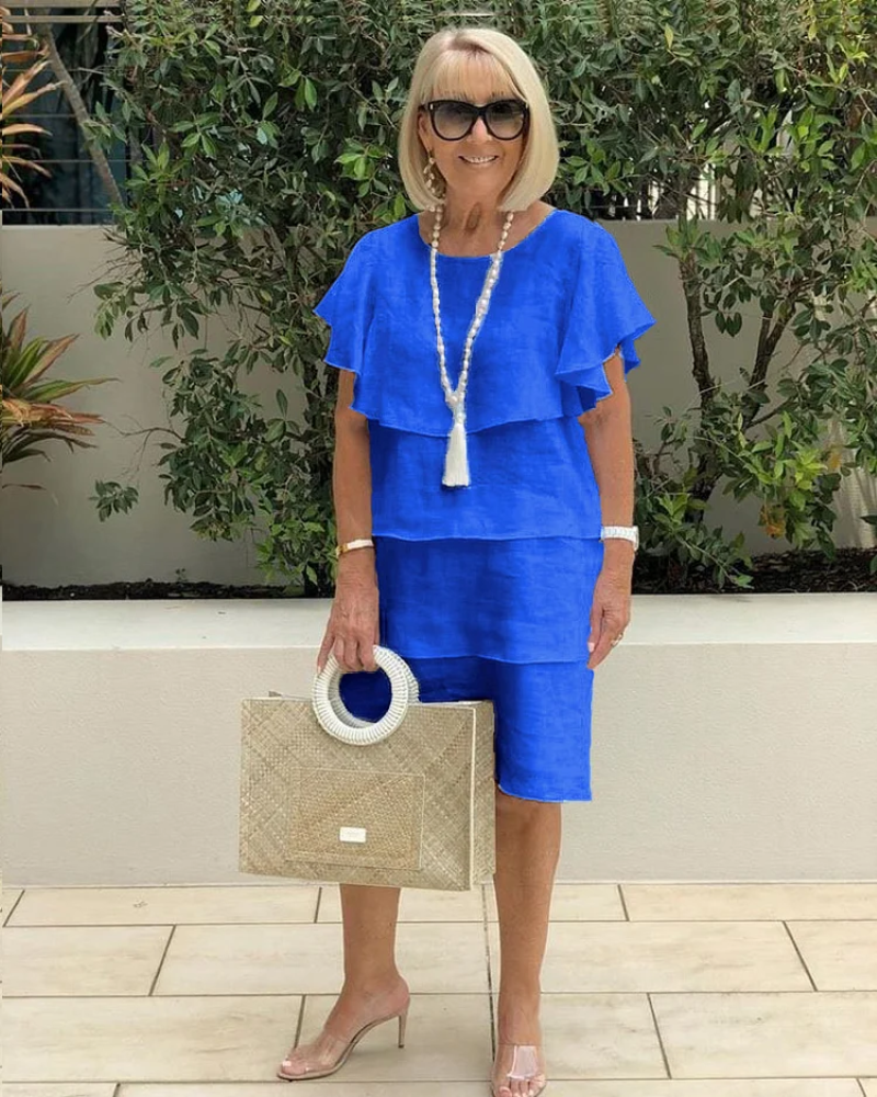 ANAËLLE™ | Robe bohème à volants fantaisie