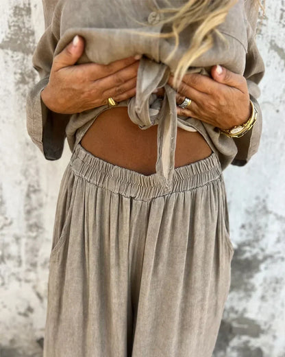 INES™ | Ensemble loungewear en coton mélangé