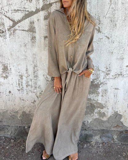 INES™ | Ensemble loungewear en coton mélangé