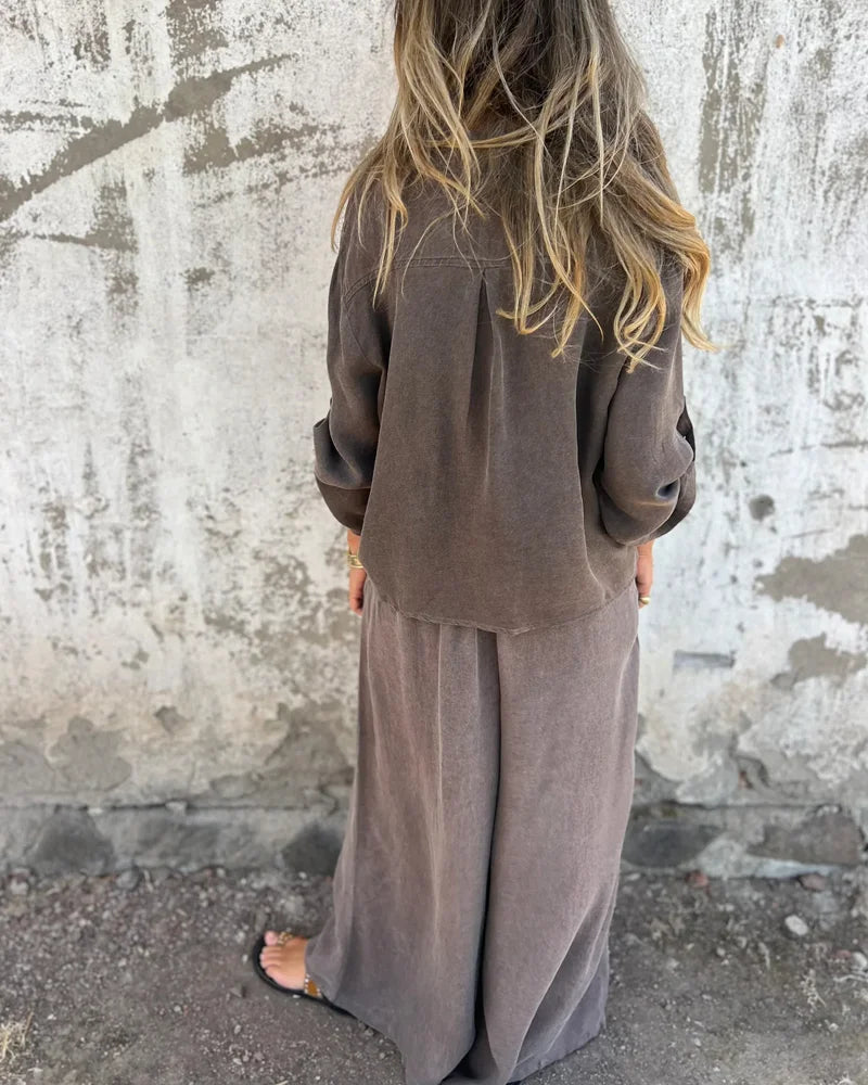INES™ | Ensemble loungewear en coton mélangé