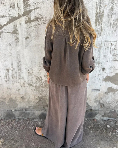 INES™ | Ensemble loungewear en coton mélangé