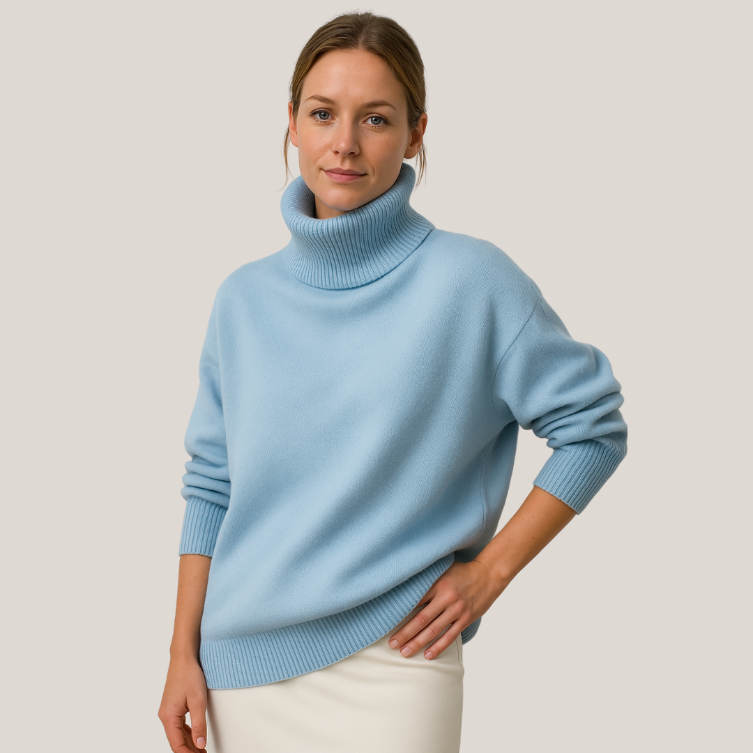 CLARISSE™ Pull à col roulé