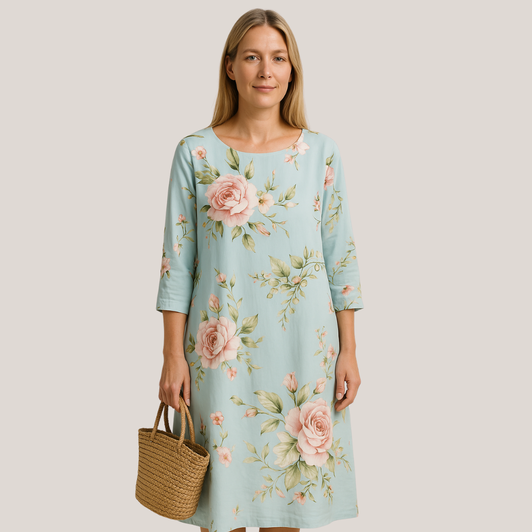 MIRENE™ | Robe à fleurs pour les journées chaudes