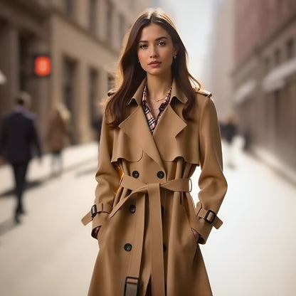 NARELLA™ | Trench-coat intemporel et élégant