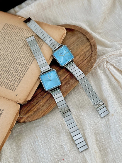 SERELLAMC | Montre rétro plaquée or 