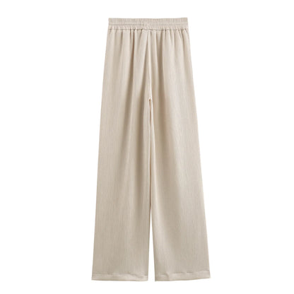 ALINDA™ | Robe d'automne élégante à taille haute et évasée Zoom 