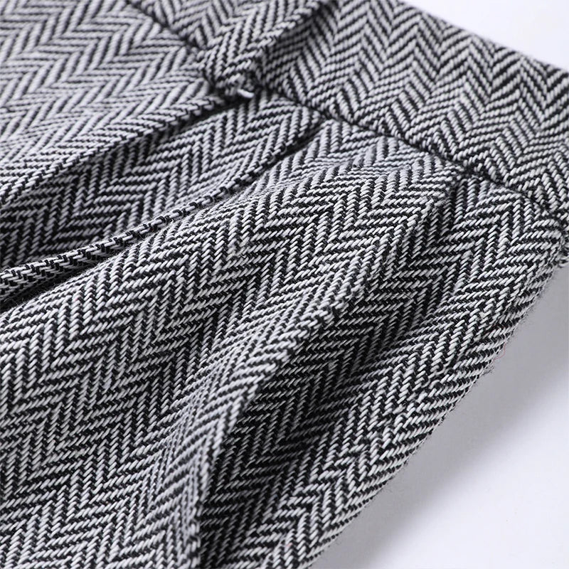 NOVAIRE™ | Ensemble blazer et corset avec pantalon taille haute