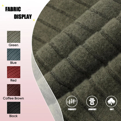 ALINDA™ | Robe d'automne élégante à taille haute et évasée Zoom 