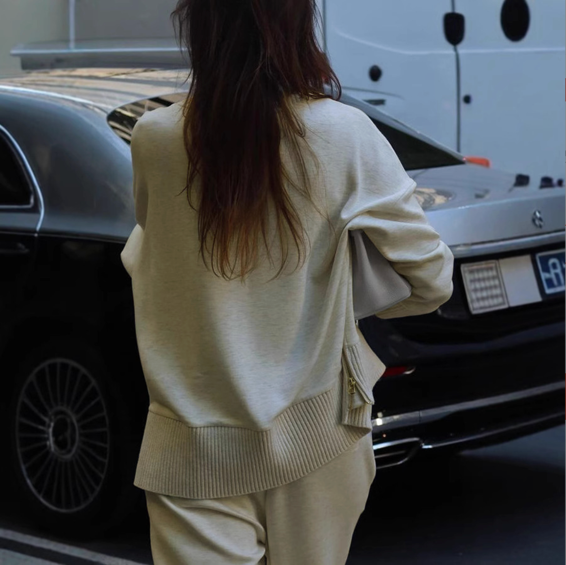 MARGAUX™ | Ensemble en maille avec col roulé