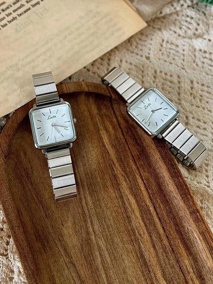 SERELLAMC | Montre rétro plaquée or 