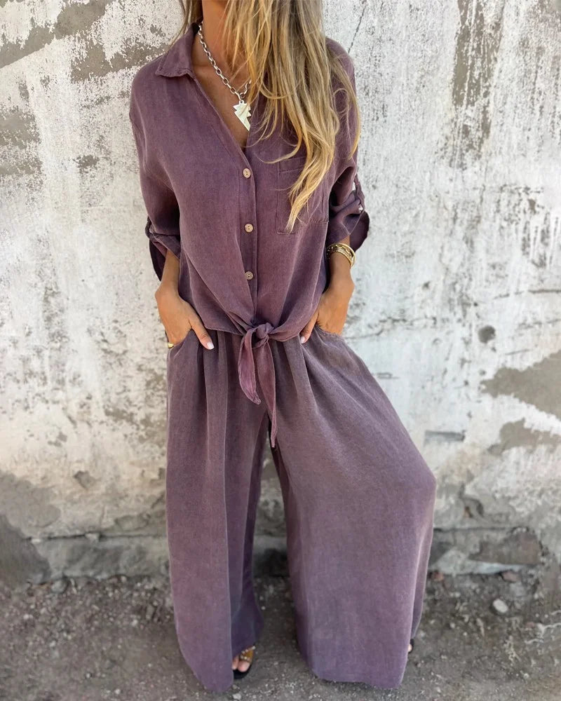 INES™ | Ensemble loungewear en coton mélangé