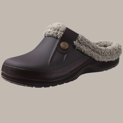 AMÉLINE™ | Sabots doublés de fourrure