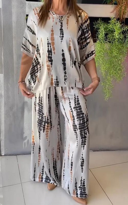 ANAÏS™ | Ensemble satiné à col rond